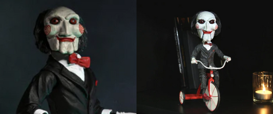 Figura de Billy the Puppet de Saw relanzada por NECA