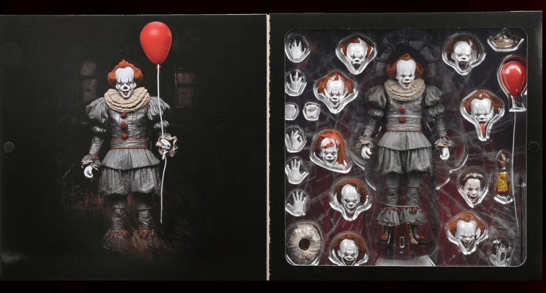 NECA THE MANY FACE OF PENNYWISE ペニーワイズ The Many Faces of Pennywise – Fyme Colecciones