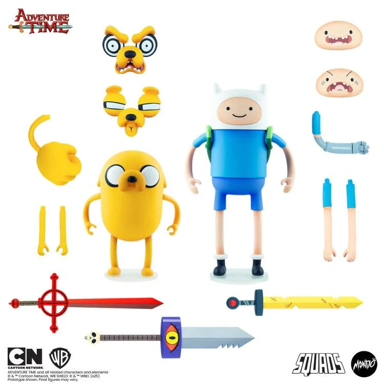 Adventure Time Mondo Squads Jake and Finn Figure Set