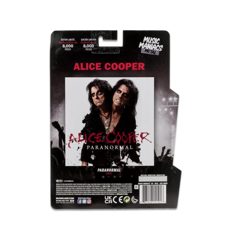 Alice Cooper Music Maniacs Limited Edition