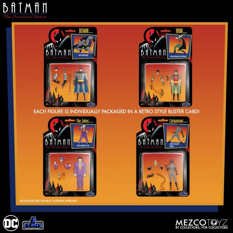 Batman The Animated Series 5 Points Deluxe Set de 4 Figuras