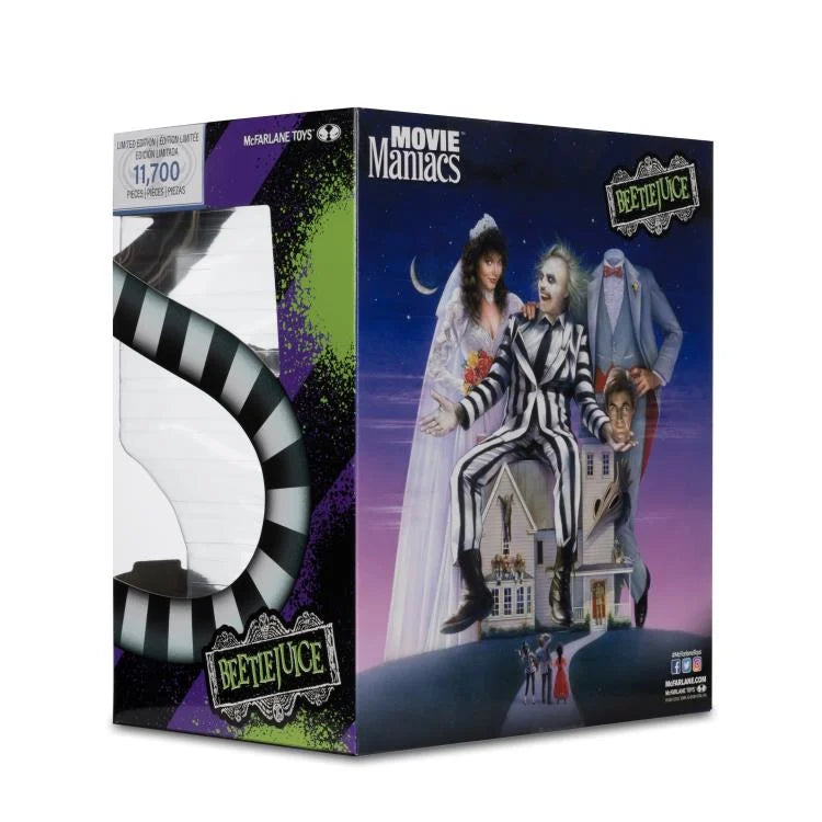 Beetlejuice (1988) Movie Maniacs Beetlejuice Figura Edición Limitada
