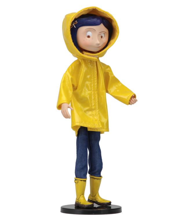 Coraline (Rain Coat) Bendy Fashion Doll Neca