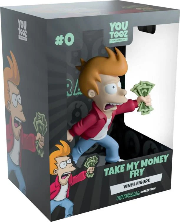 Futurama Take My Money Fry Vinyl Figura