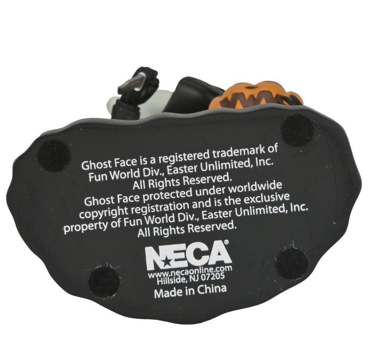 Ghost Face with Pumpkin Head Knockers