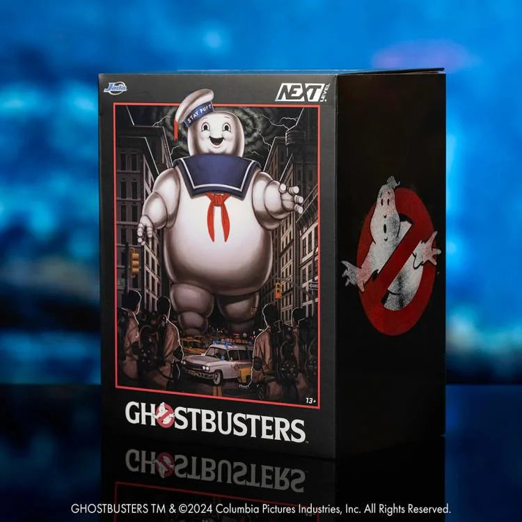 Ghostbusters Nano Scene Hollywood Rides Stay Puft Marshmallow Man with Nano Ecto-1