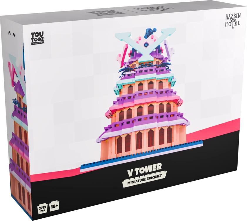 Hazbin Hotel V Tower Miniature Brick Set