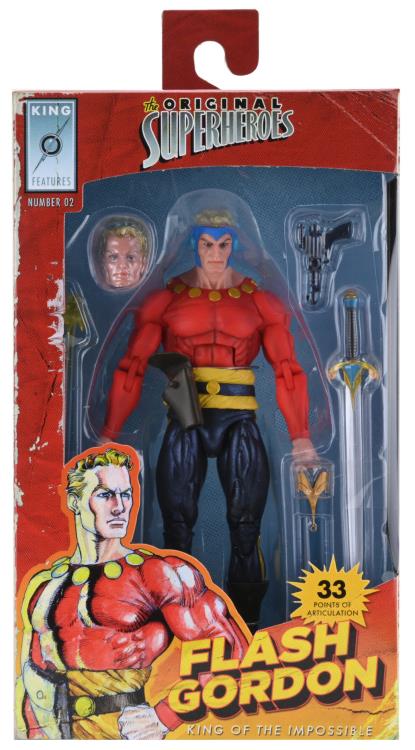 The Original Superheroes Flash Gordon Figura Neca