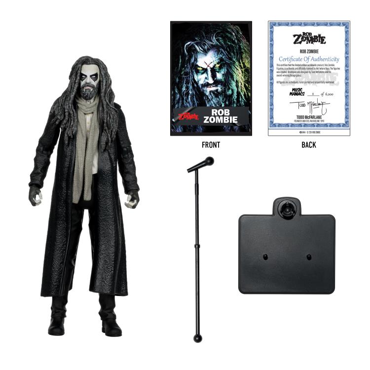 Rob Zombie Music Maniacs Rob Zombie Limited Edition