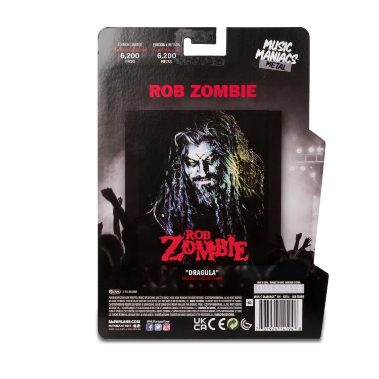 Rob Zombie Music Maniacs Rob Zombie Limited Edition