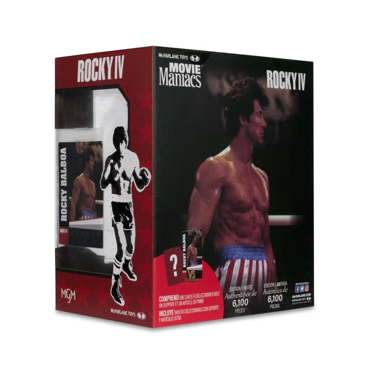 Rocky IV Movie Maniacs Rocky Balboa Limited Edition Figure