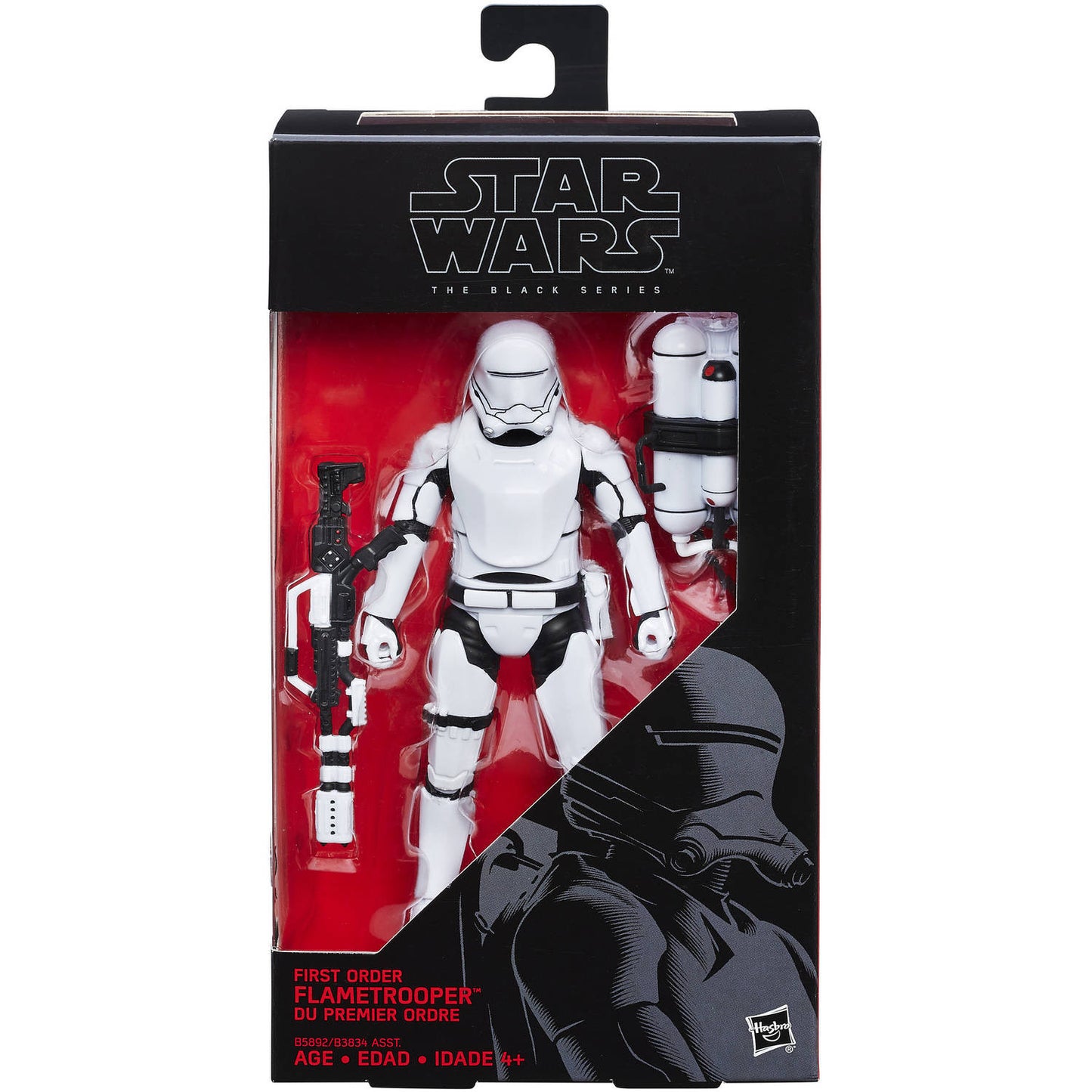 Star Wars The Black Series 6" Flametrooper del Primer Orden Figura de Acción