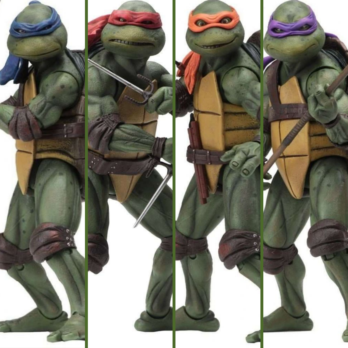 Teenage Mutant Ninja Turtles (1990 Movie) 4-pack Figura Neca