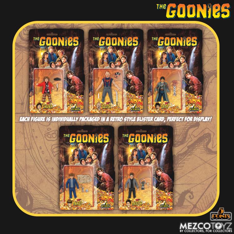 The Goonies 5 Points Set of 5 Figuras