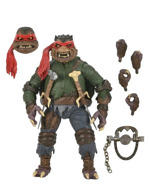 Universal Monsters x Teenage Mutant Ninja Turtles Ultimate Raphael as Wolfman