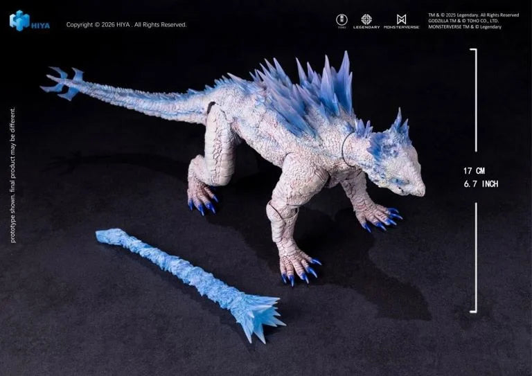 Godzilla x Kong: The New Empire Exquisite Basic+ Shimo (Frost Bite Blast Light Led Ver.) Action Figure