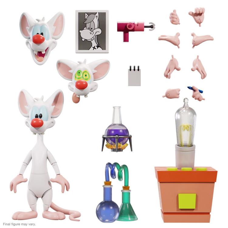 Animaniacs Ultimates! Pinky & Brain Figura Super7