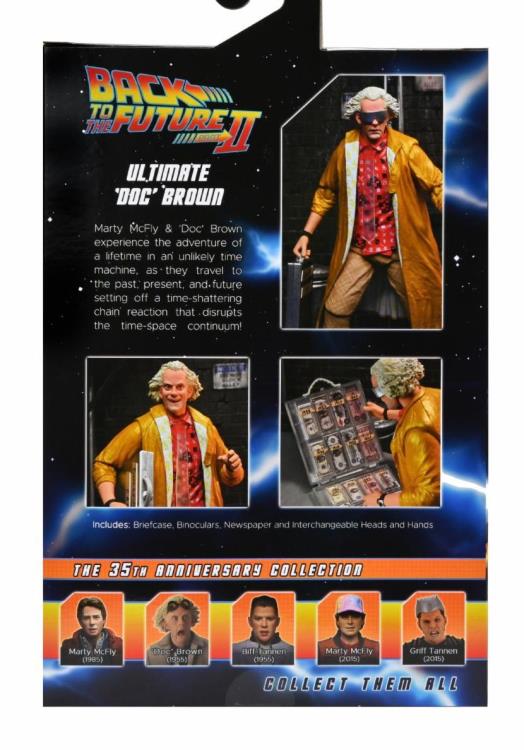 Back to the Future Part 2 Ultimate Doc Brown (2015) Figura Neca