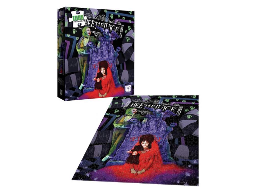 Beetlejuice Graveyard Wedding 1000-Piezas Rompecabezas Usaopoly