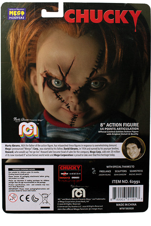 Child's Play Chucky Mego Figura