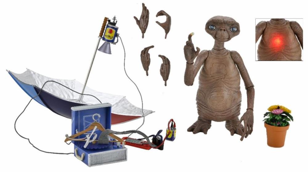 E.T. The Extra-Terrestrial 40th Anniversary Ultimate E.T. Deluxe Set NECA