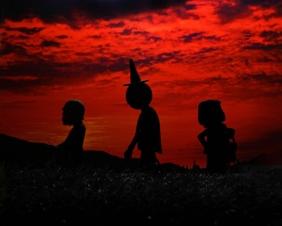 Halloween III Season of the Witch Toony Terrors Trick or Treaters Three-Pack Neca