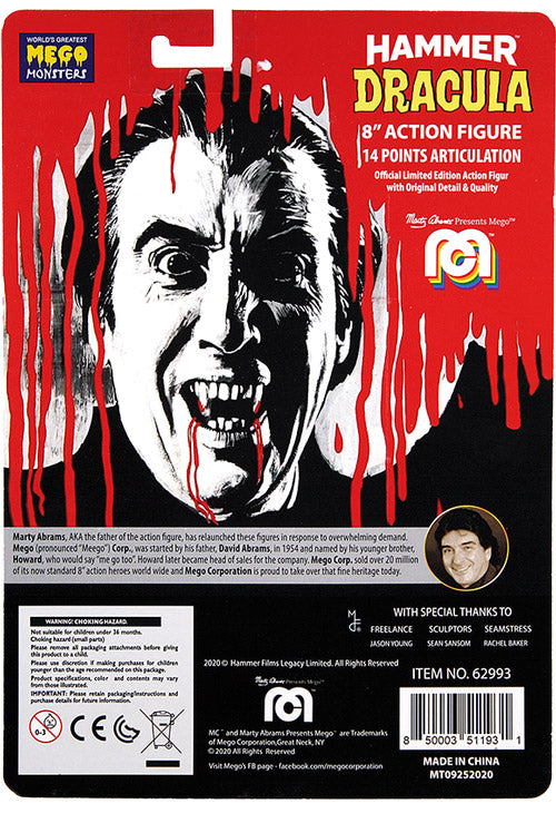 Hammer Dracula Mego Figura