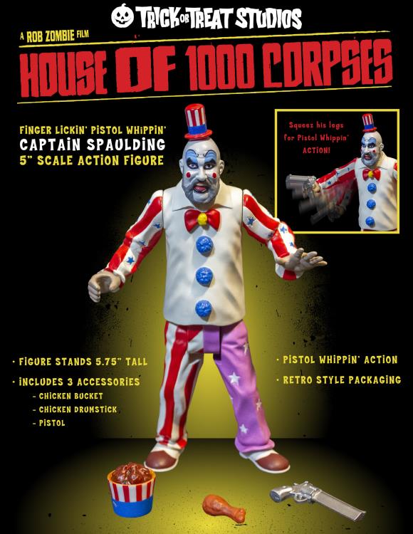 House of 1000 Corpses Captain Spaulding Action Figura Trick or Treat