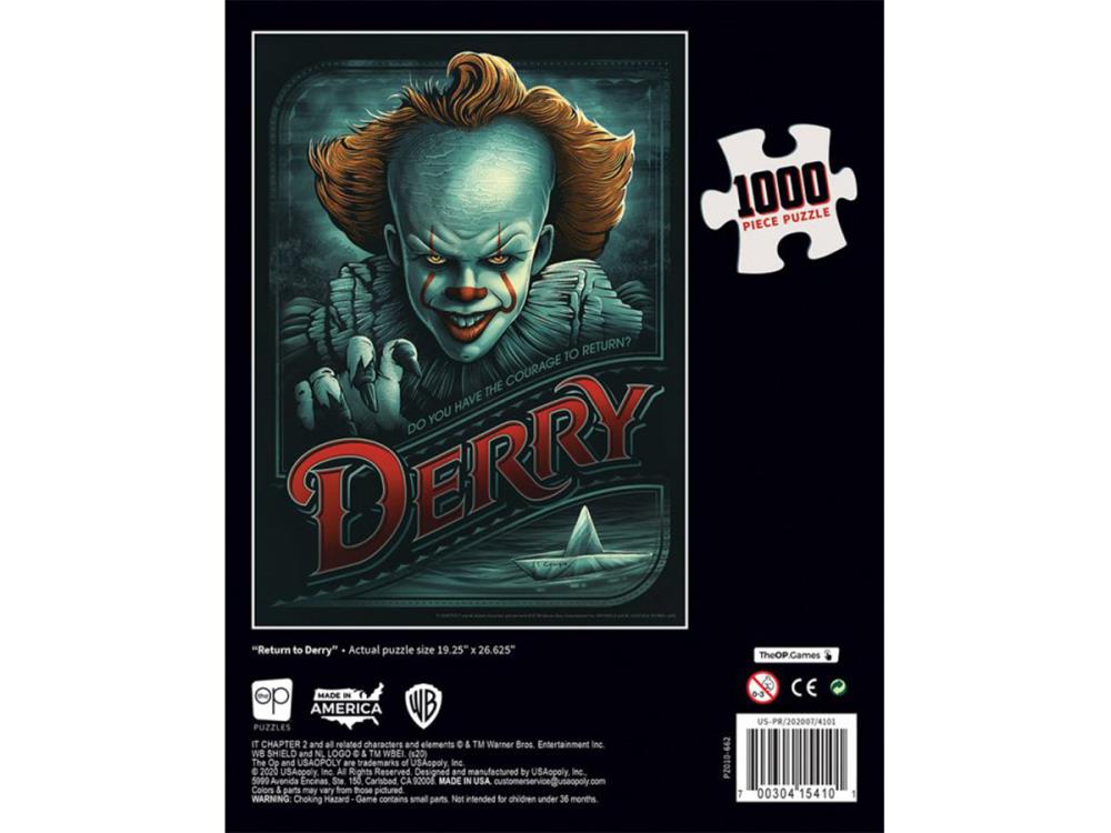 IT Chapter Two “Return to Derry” 1000-Piezas Rompecabezas Usaopoly