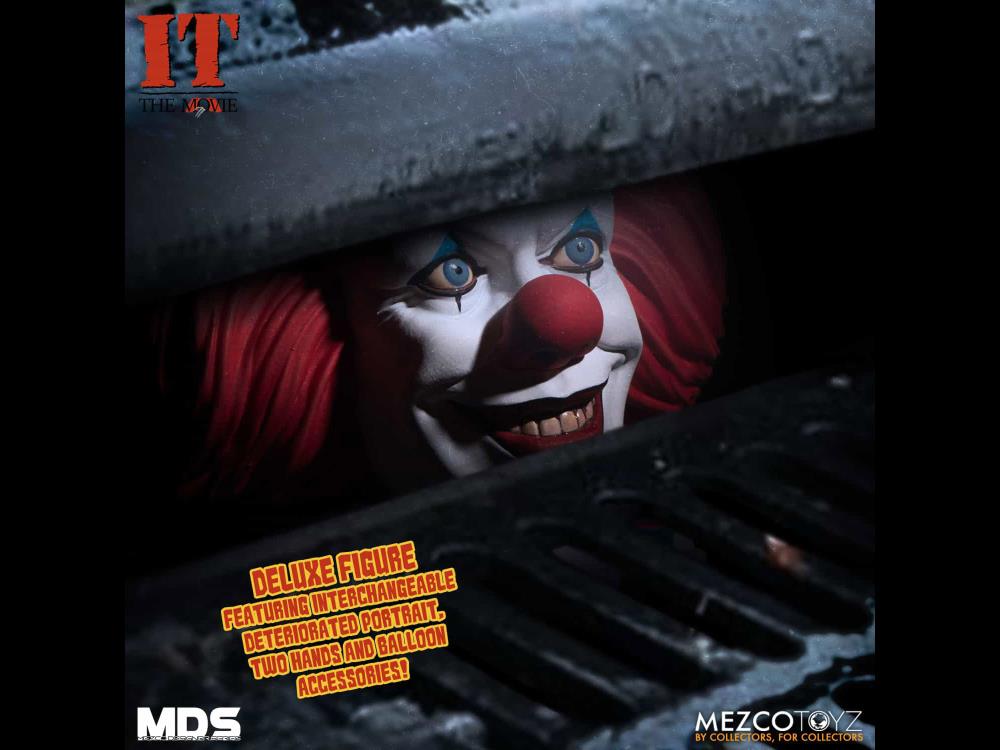 IT (1990) MDS Deluxe Pennywise Figura Mezco