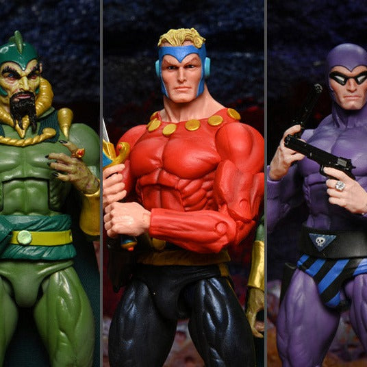 The Original Superheroes Series 1 Set of 3 Figuras Neca