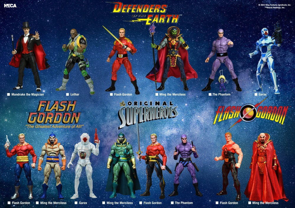 Guía Visual de Defenders of the Earth Neca