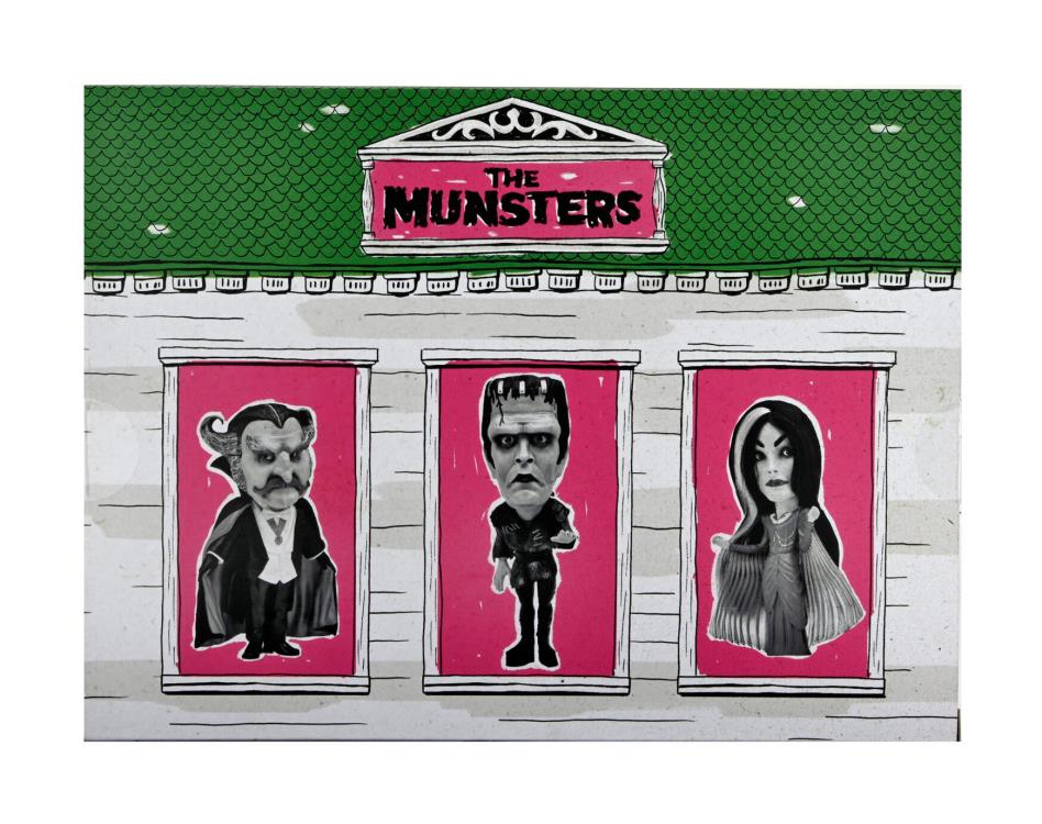 Rob Zombie's The Munsters Little Big Head Figuras 3-Pack Neca