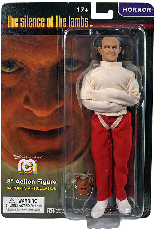 The Silence of the Lambs Hannibal Lecter (Straight Jacket) Mego Figura