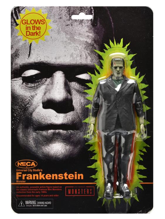 Universal Monsters Retro Glow-In-The-Dark Set of 3 Figura Neca