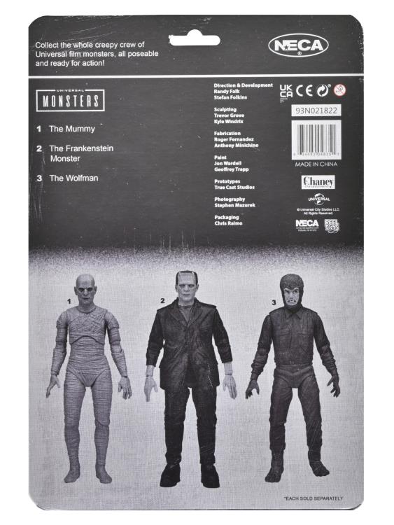 Universal Monsters Retro Glow-In-The-Dark Frankenstein's Monster Figura Neca