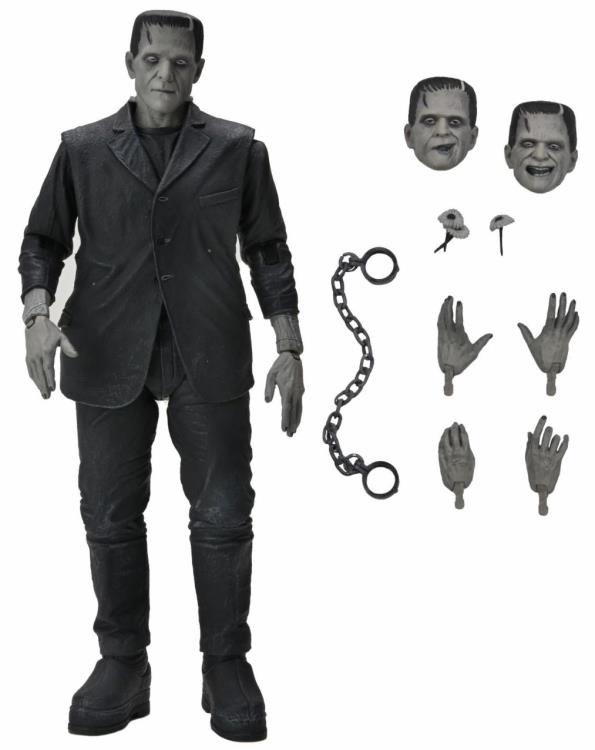 Universal Monsters Ultimate Frankenstein's Monster (Black & White) Figura Neca