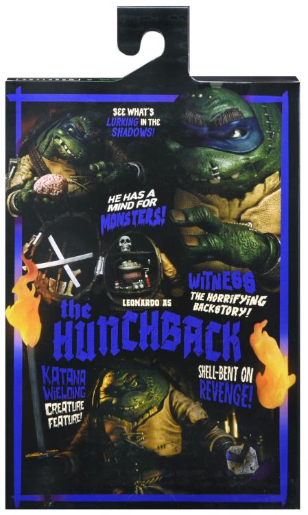 Universal Monsters x Teenage Mutant Ninja Turtles Ultimate Leonardo as The Hunchback Figura Neca