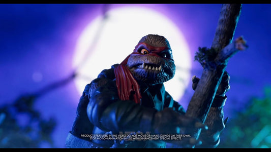 [StopMotion] NECA’s Universal Monsters x TMNT - Raphael como Wolf Man
