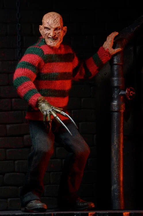 A Nightmare on Elm Street 3 Dream Warriors Freddy Figura Acción con Ropa de Tela