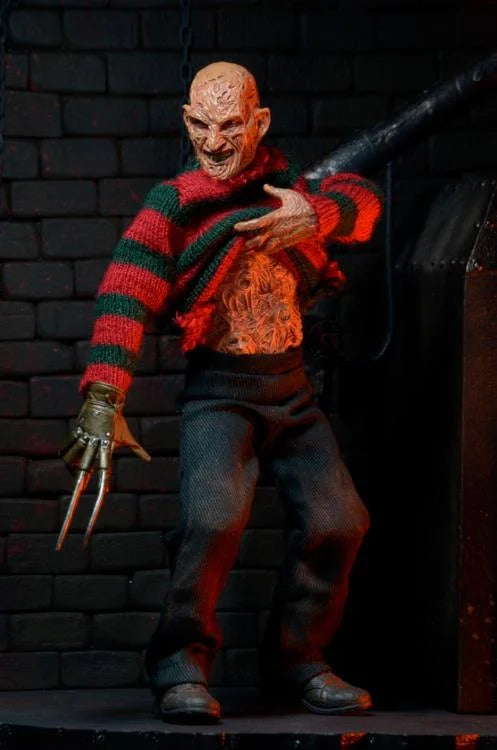 A Nightmare on Elm Street 3 Dream Warriors Freddy Figura Acción con Ropa de Tela