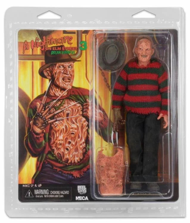 A Nightmare on Elm Street 3 Dream Warriors Freddy Figura Acción con Ropa de Tela