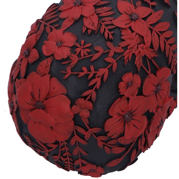 Age of Opium Poppy Skull 18.5cm