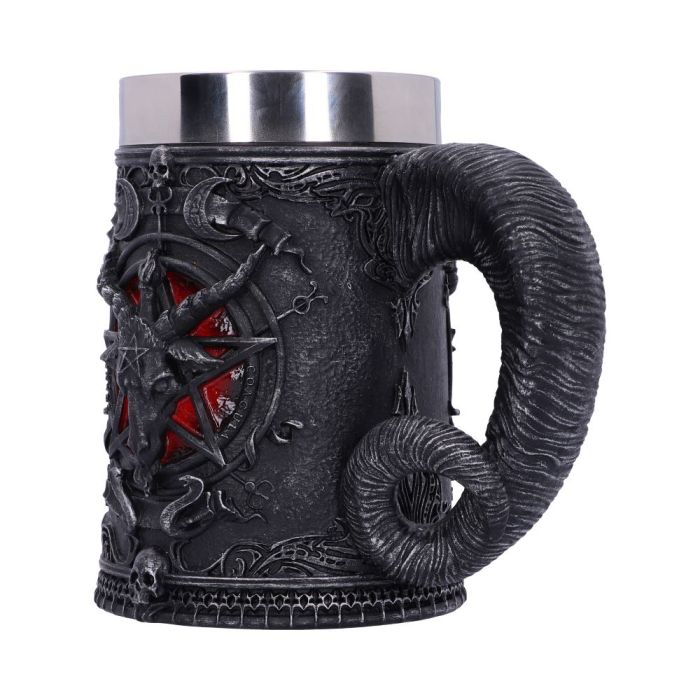 Baphomet Sabatic Goat Diety Tankard 16.5cm
