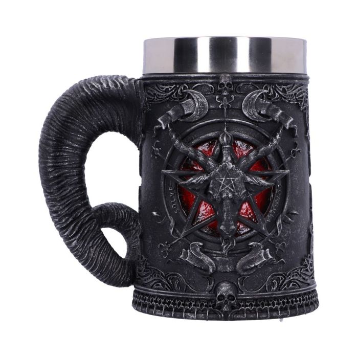 Baphomet Sabatic Goat Diety Tankard 16.5cm
