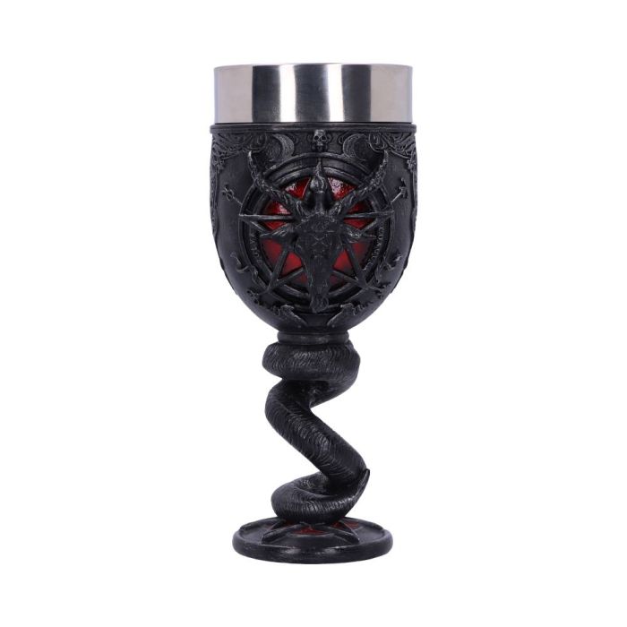 Baphomet Sabbatic Goat Diety Goblet 16cm