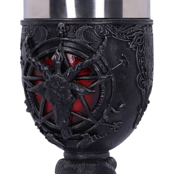 Baphomet Sabbatic Goat Diety Goblet 16cm
