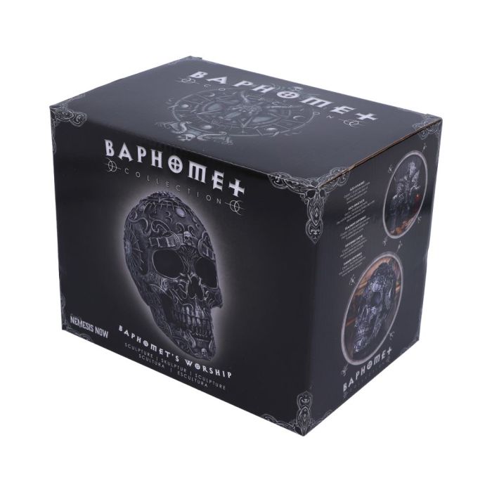 Baphomet's Worship Skull 19.5cm