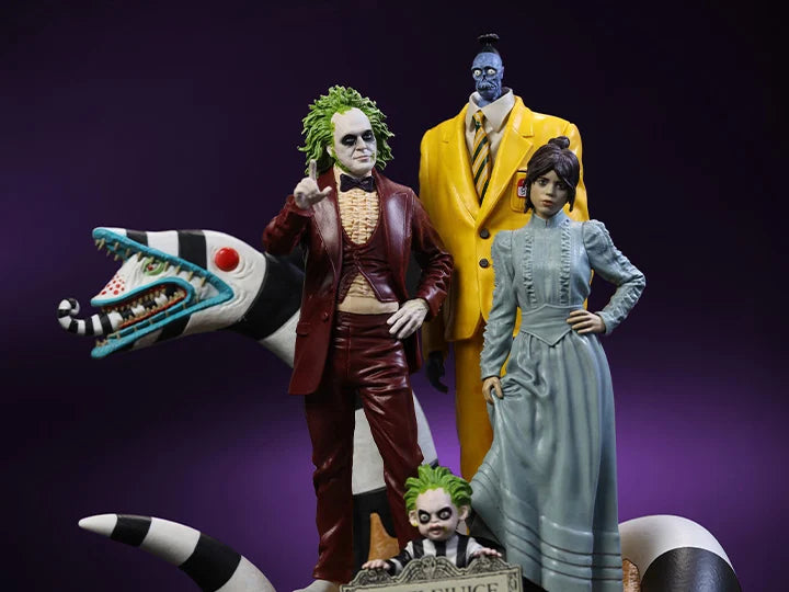 Beetlejuice Beetlejuice Movie Maniacs 4-Pack Figuras Edición Limitada