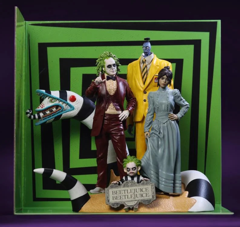 Beetlejuice Beetlejuice Movie Maniacs 4-Pack Figuras Edición Limitada